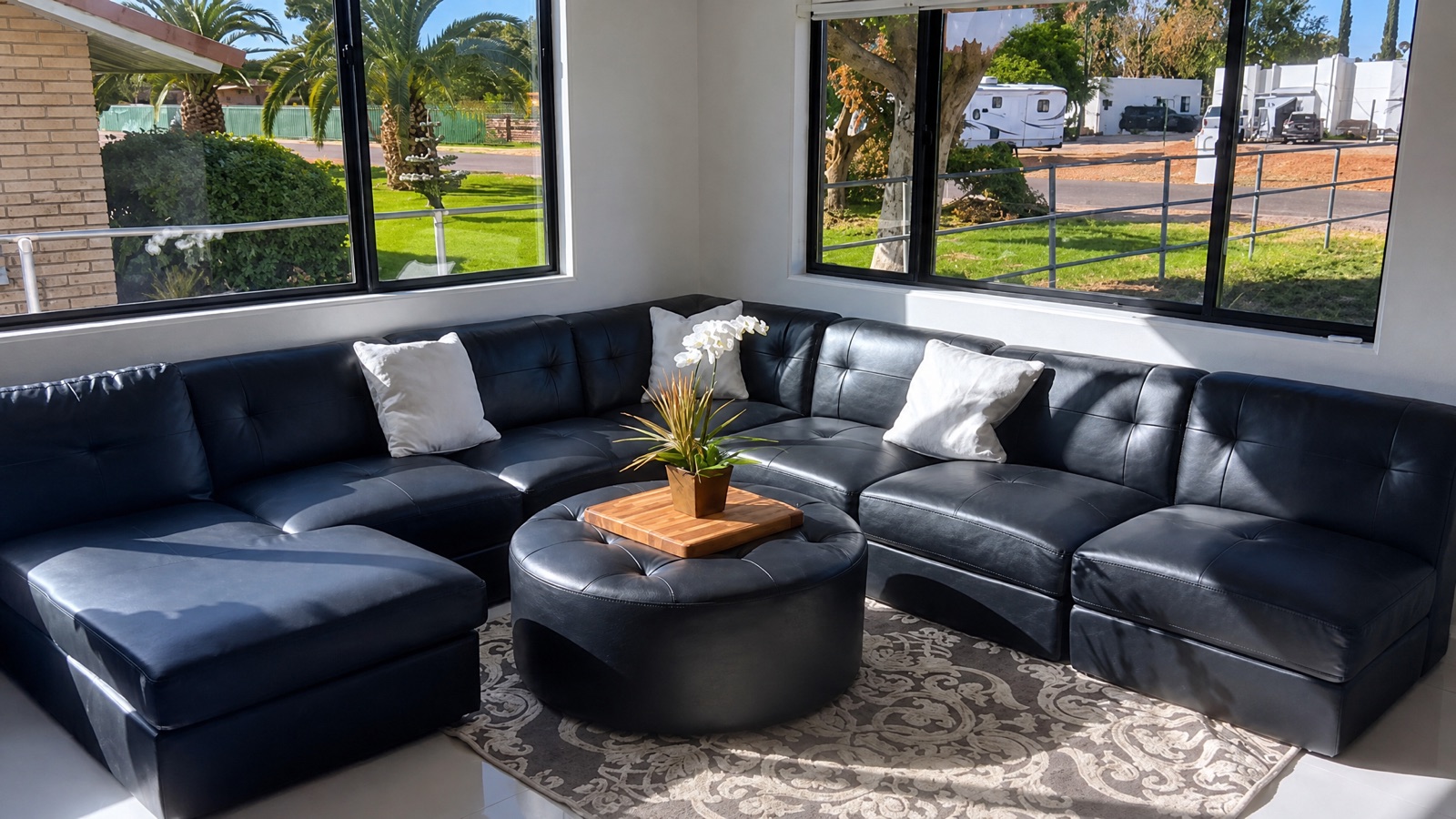 Chandler Custom Casita living room built by J&R Lam Construction